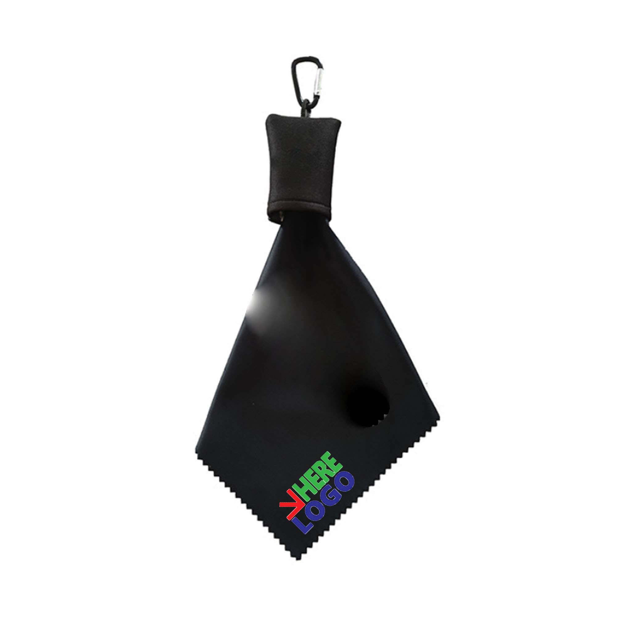 Portable Keychain Ultra-Fine Fiber Glasses Cloth 1