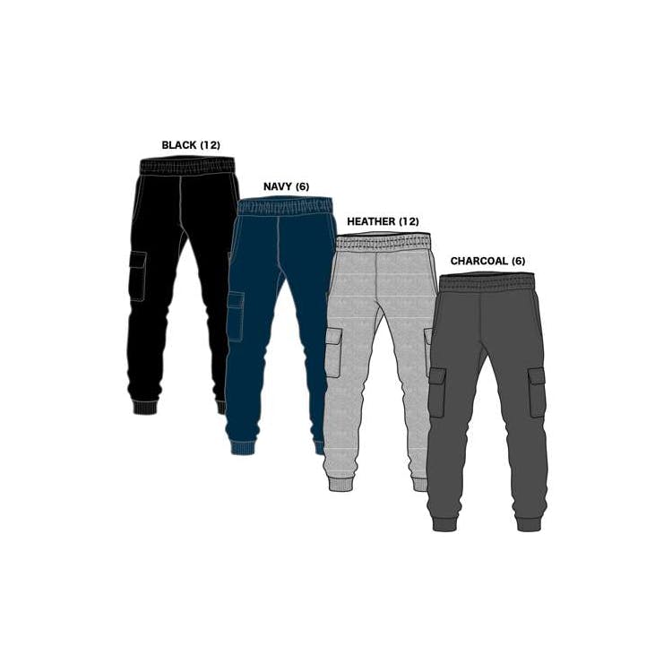 Boy's Cargo Pants - Sizes 4-7 Assorted Colors 1