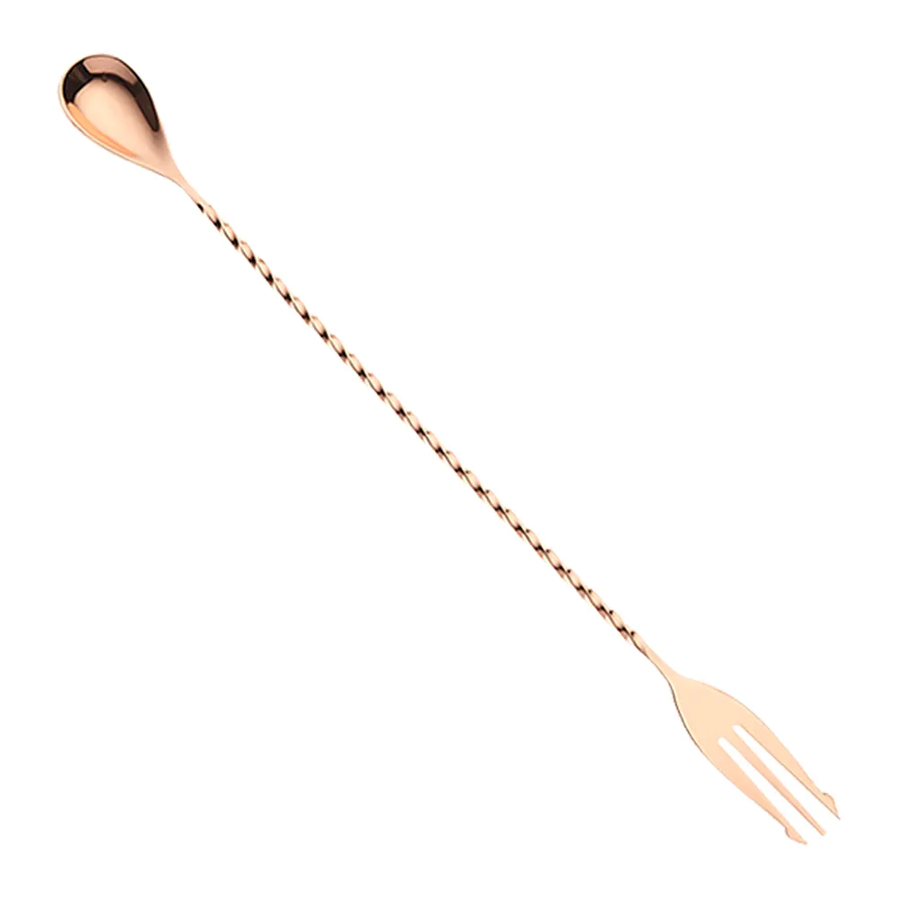 31.5 cm Bar Spoon with Fork End 4