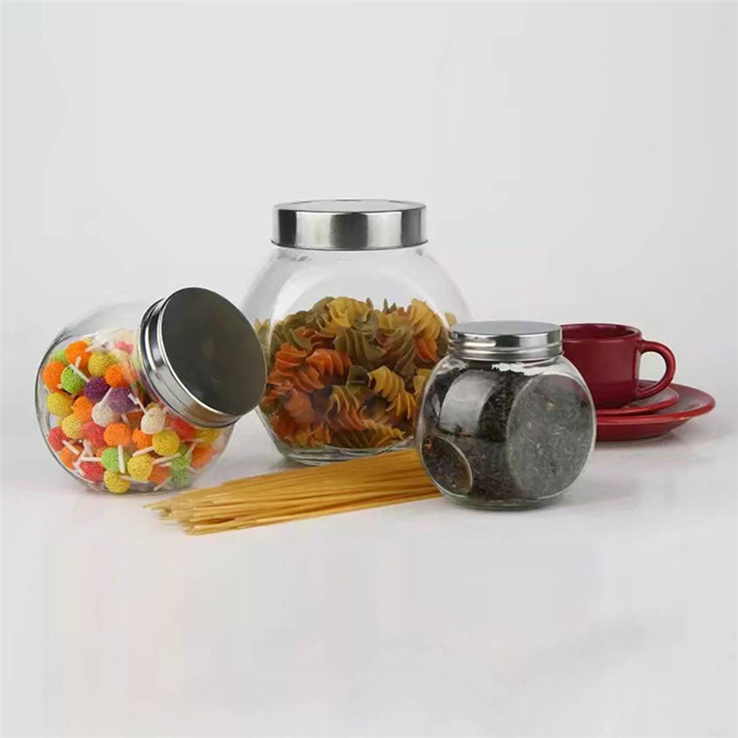 22OZ Customizable Airtight Glass Storage Jar 5