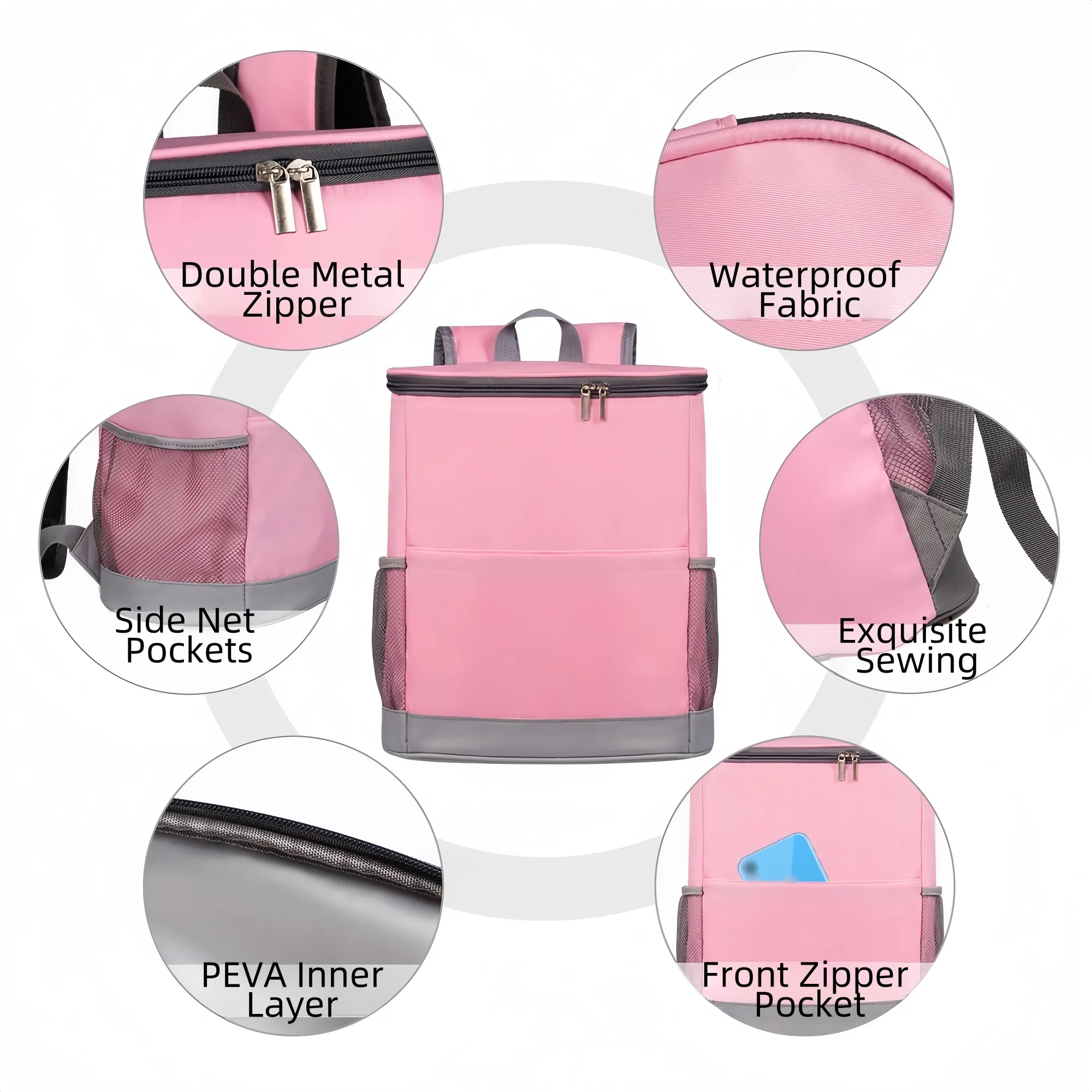 Outdoor Insulated And Refrigerated Backpack 6
