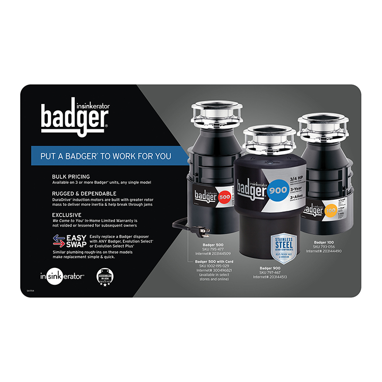 Fabric Surface Heavy-Duty Backing Counter Mat (10"x16"x1/16")