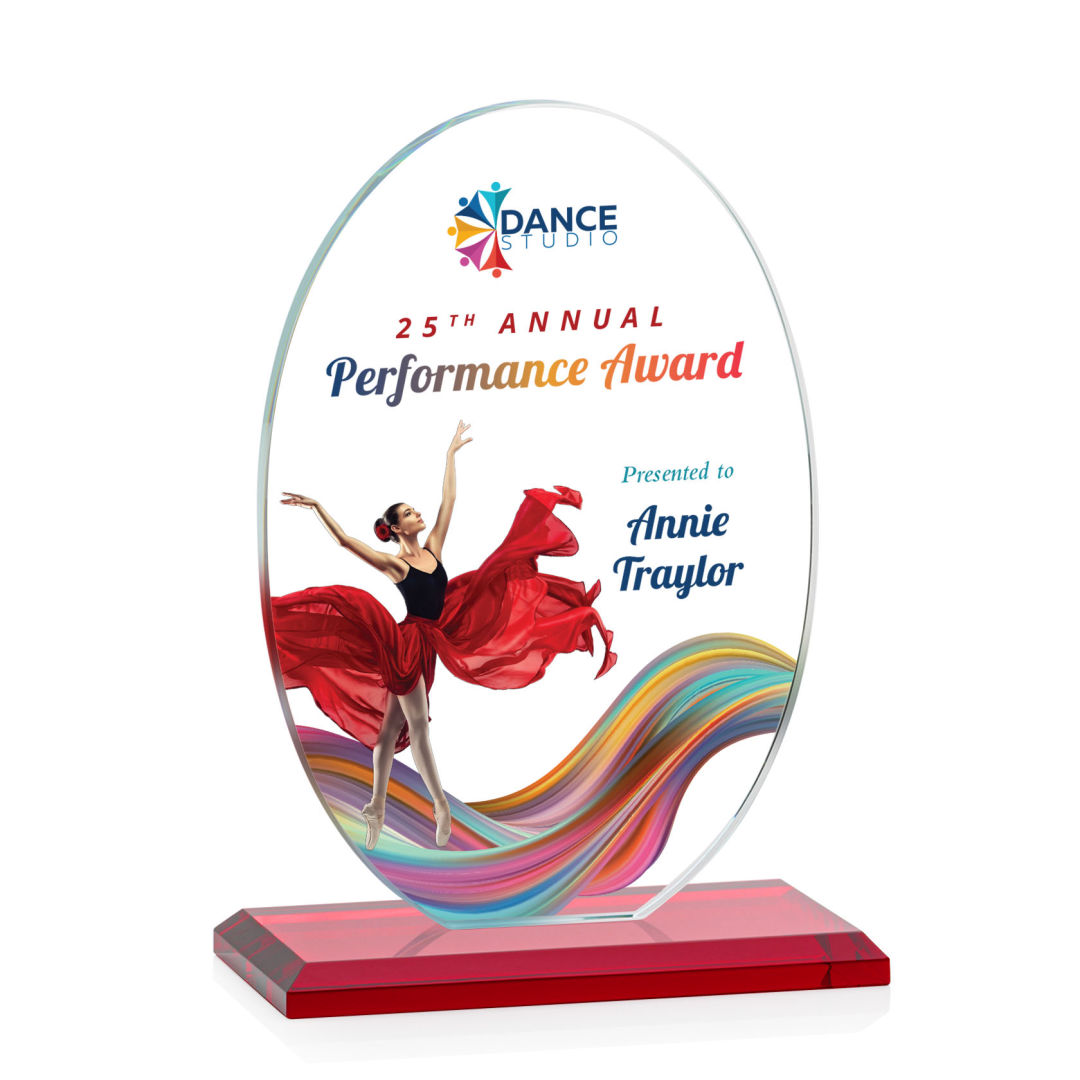 Austin (Vert) VividPrint™ Award - Red 8