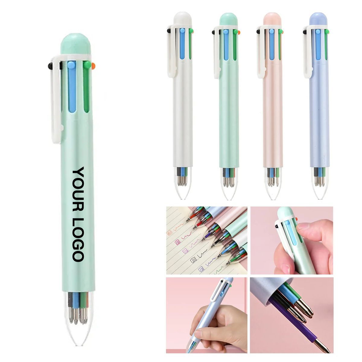 Multicolor Ballpoint Pen for Office or School 1