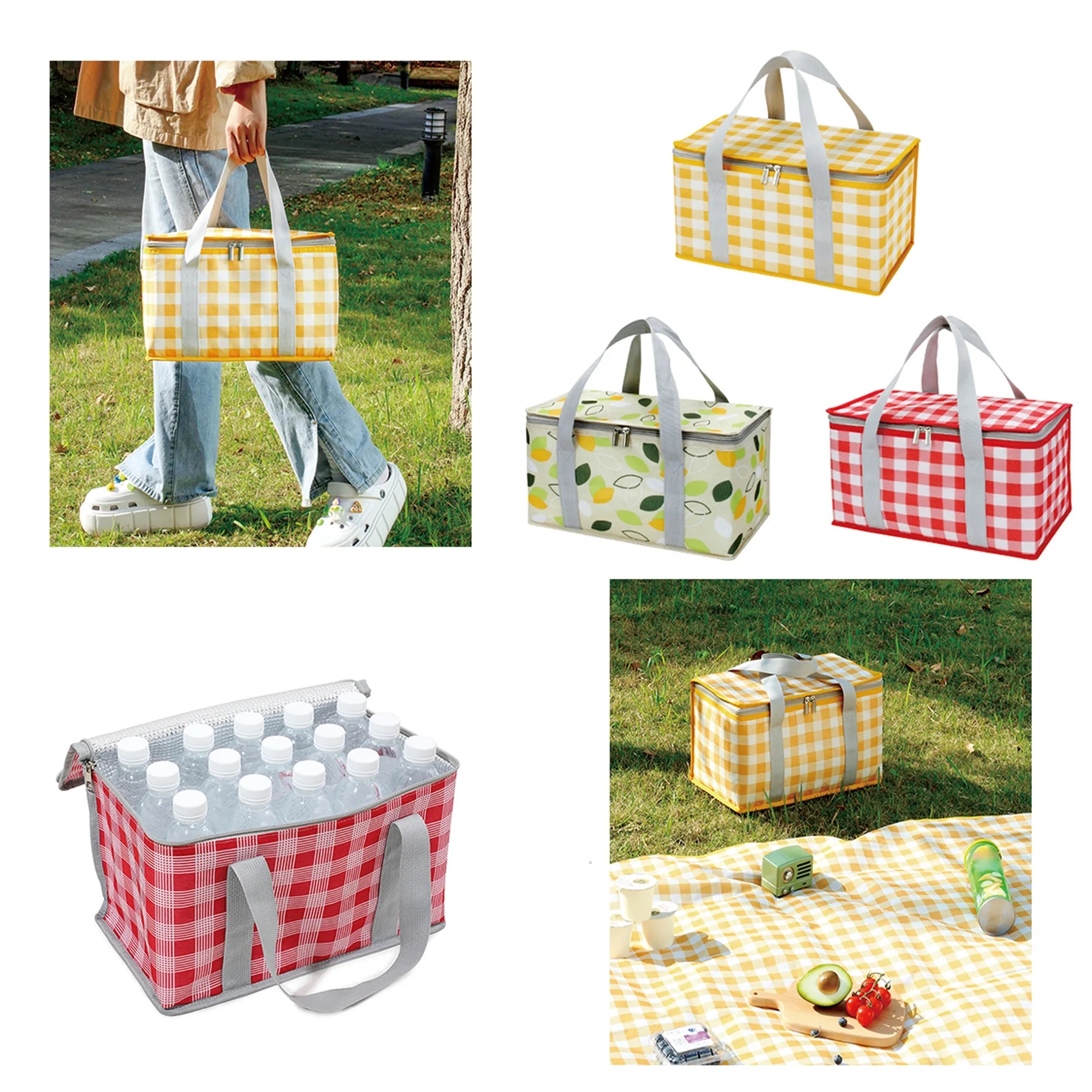 Outdoor Collapsible Picnic Basket MOQ 50 PCS 1