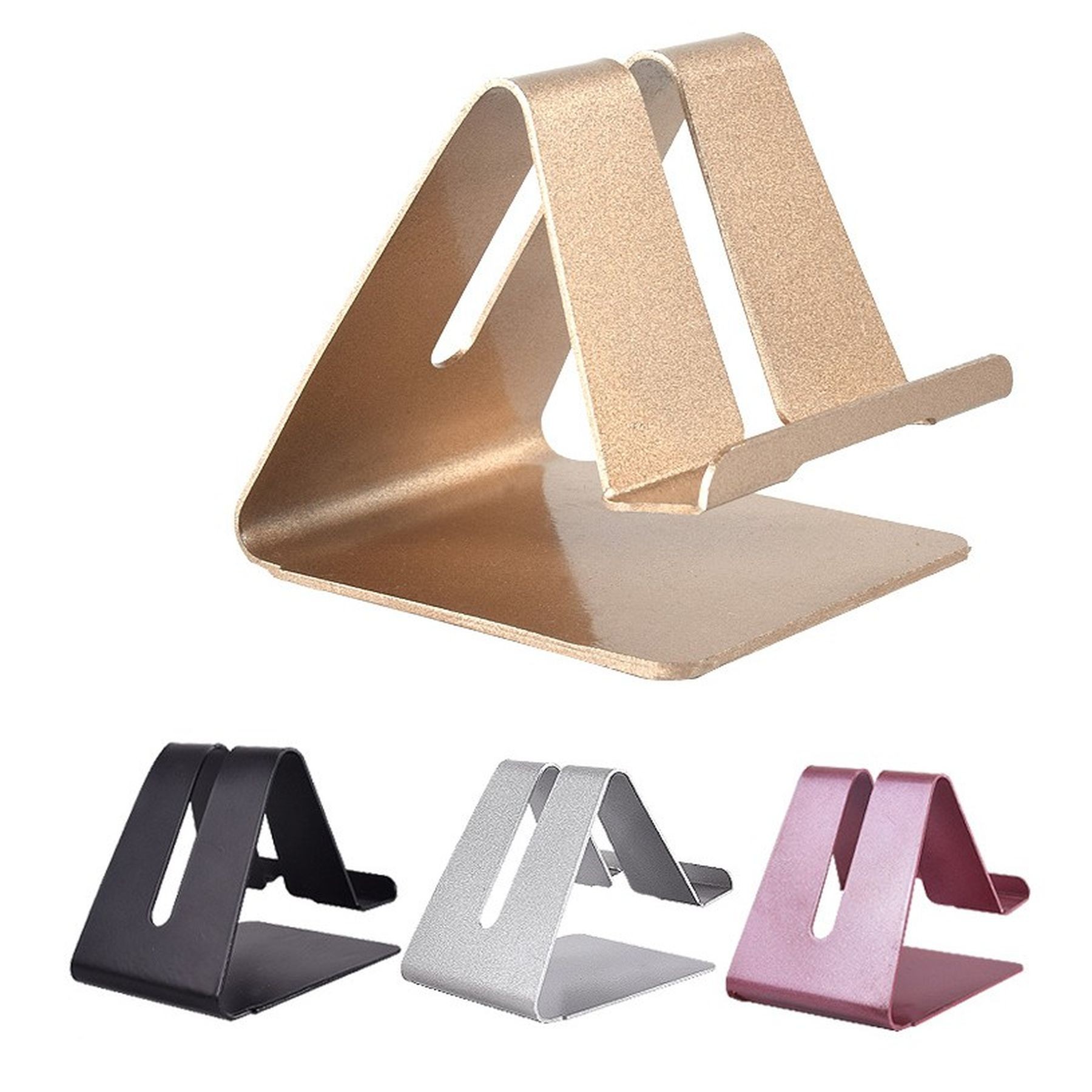 Aluminum Alloy Phone Stand Cellphone Mount Tabletop Holder 4