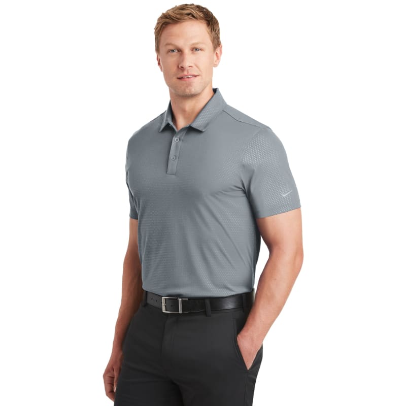 Nike Dri-FIT Embossed Tri-Blade Polo. 21