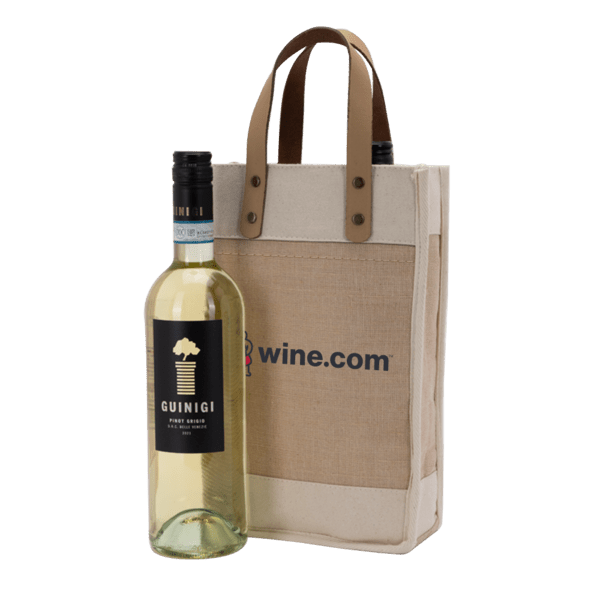 Sonoma Cotton Jute Wine Cooler Bag 1