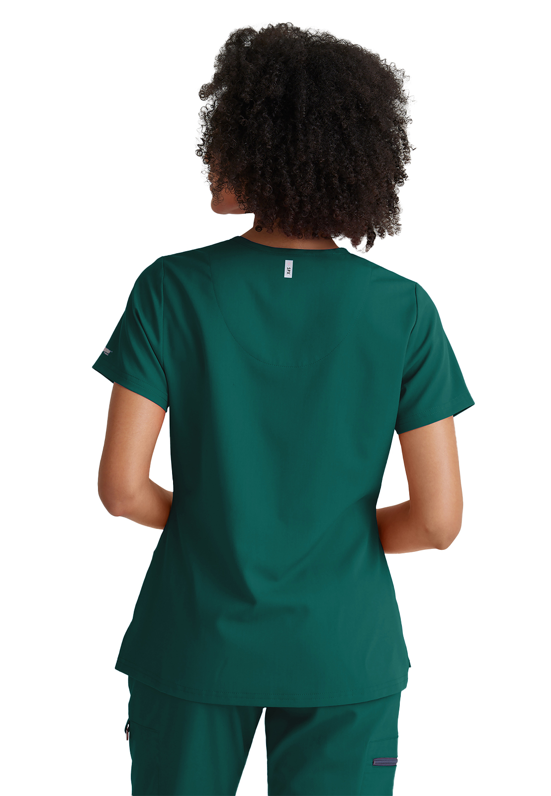 Grey's Anatomy Spandex Stretch - Women's One-Pocket Bree Tuck-In Scrub Top 34