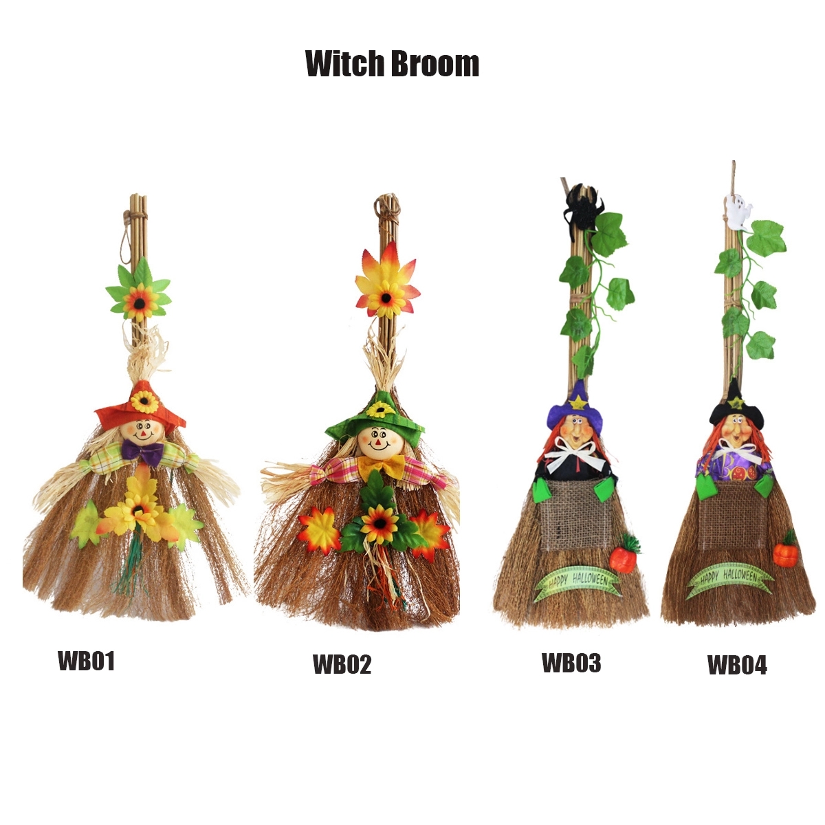 Halloween Skull Hanging Banner Decorations LED Pumpkin 3