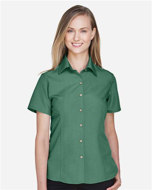 Women's Barbados Textured Camp Shirt - M560W 32