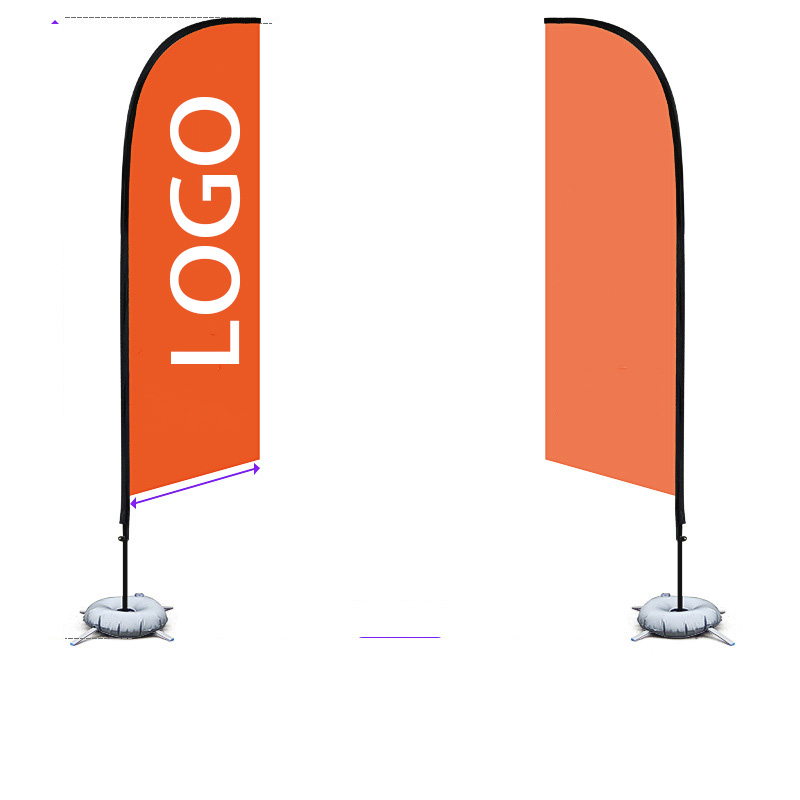 Custom Feather Flag with Water Base 2