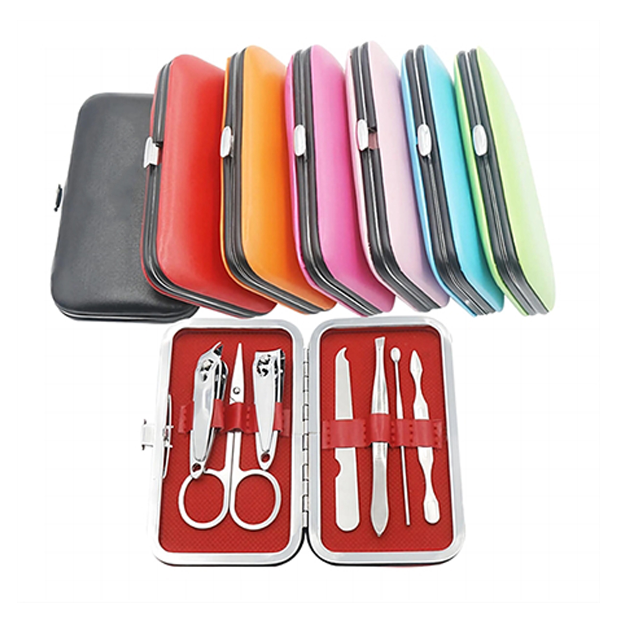 Durable Stainless Steel Nail Scissors Manicure Set 2