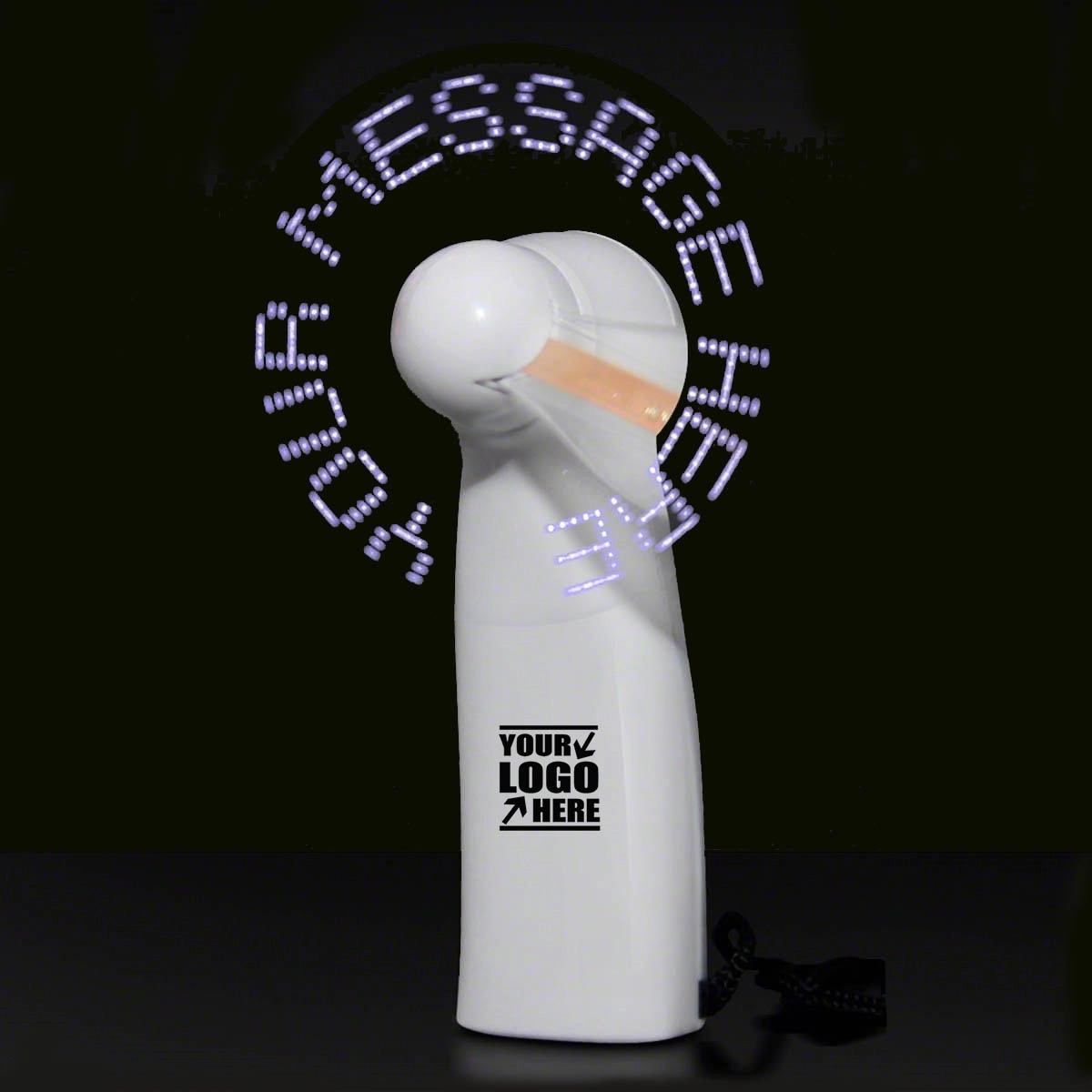 Pre-Programmed Mini Fan With White Led 2