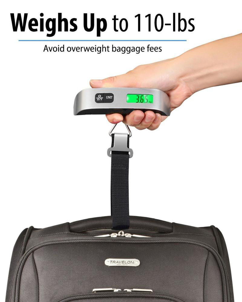 Digital Luggage Scale With LCD Display 2