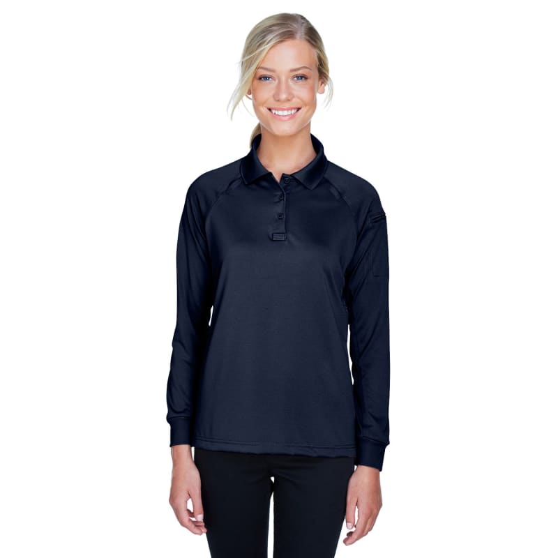 Harriton Ladies' Advantage Snag Protection Plus Long-Sleeve Tactical Polo 4