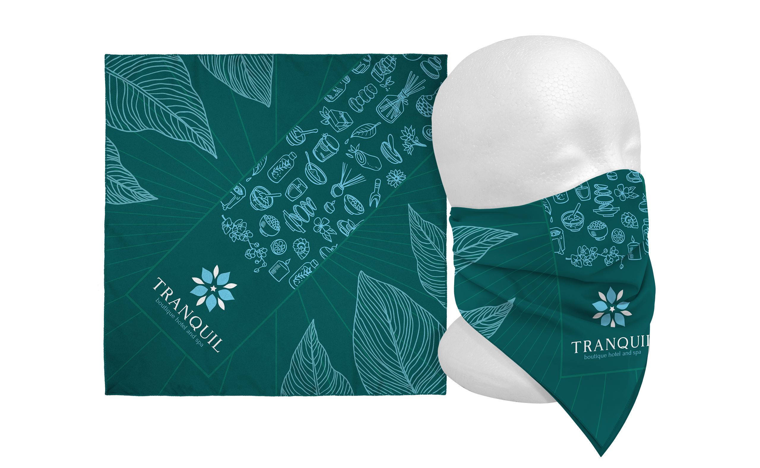 Full Color Square Bandana