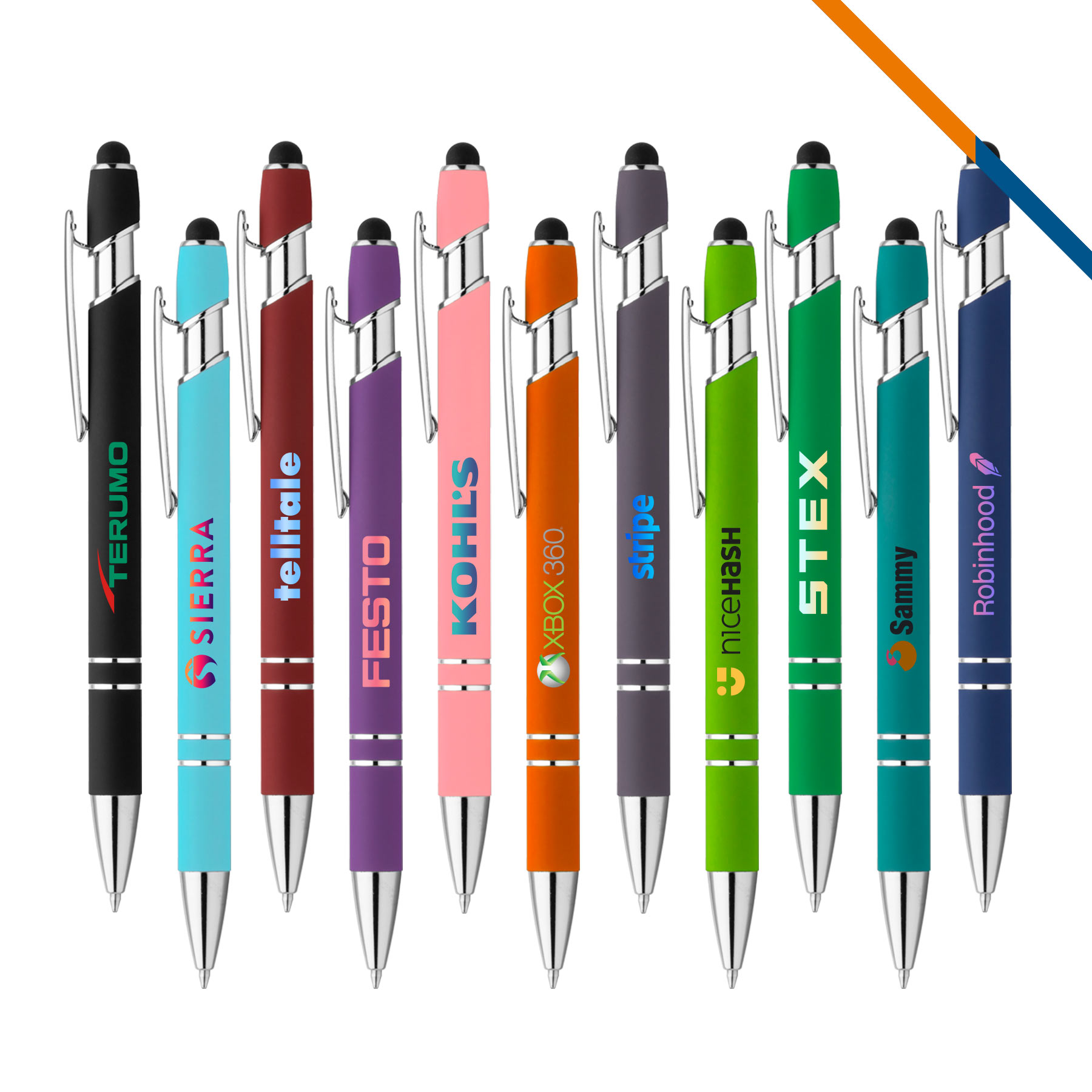 InkSwift Soft Touch Metal Stylus Ballpoint Pen 4