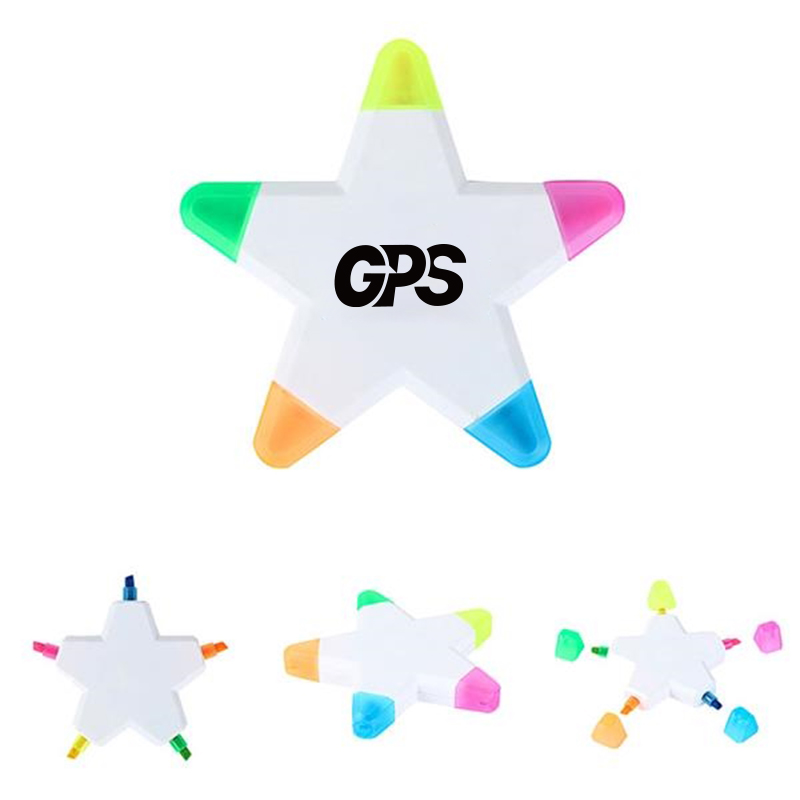 5-In-1 Star Highlighter Pen 1