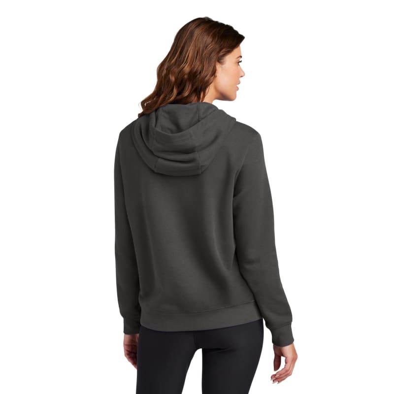 Nike Ladies Club Fleece Sleeve Swoosh Pullover Hoodie 2