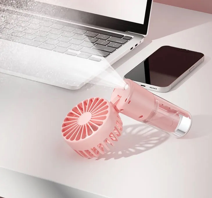 Wholesale OEM Misting Fan with Logo - Bulk Order for Outdoor/Camping 1