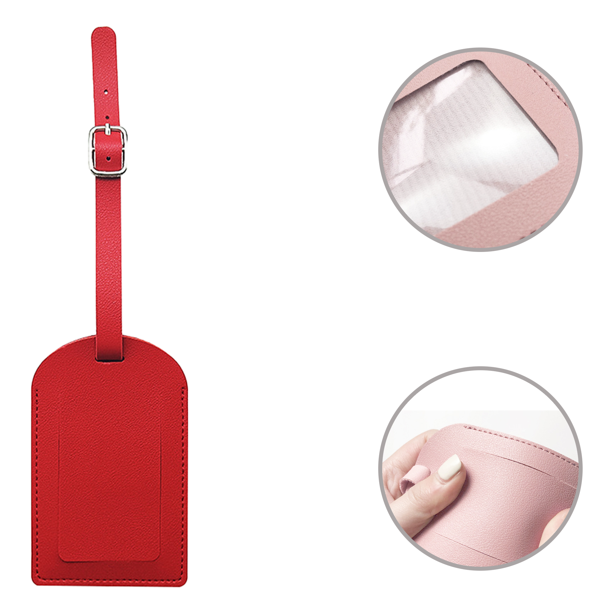 Synthetic Leather Travel Tag 3