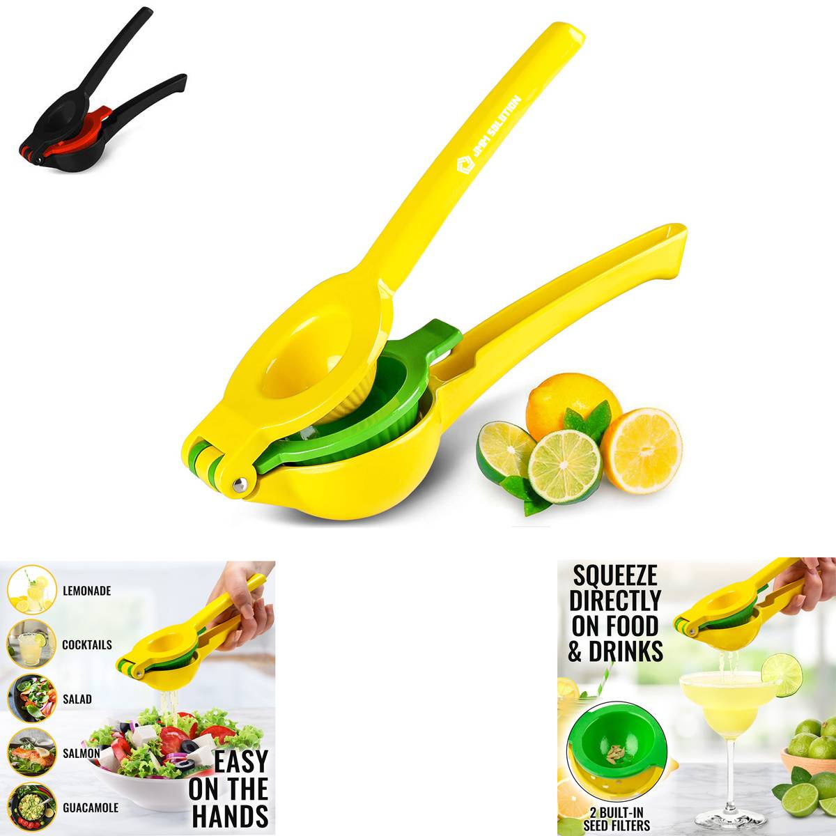 Metal 2-In-1 Lemon Lime Squeezer 2