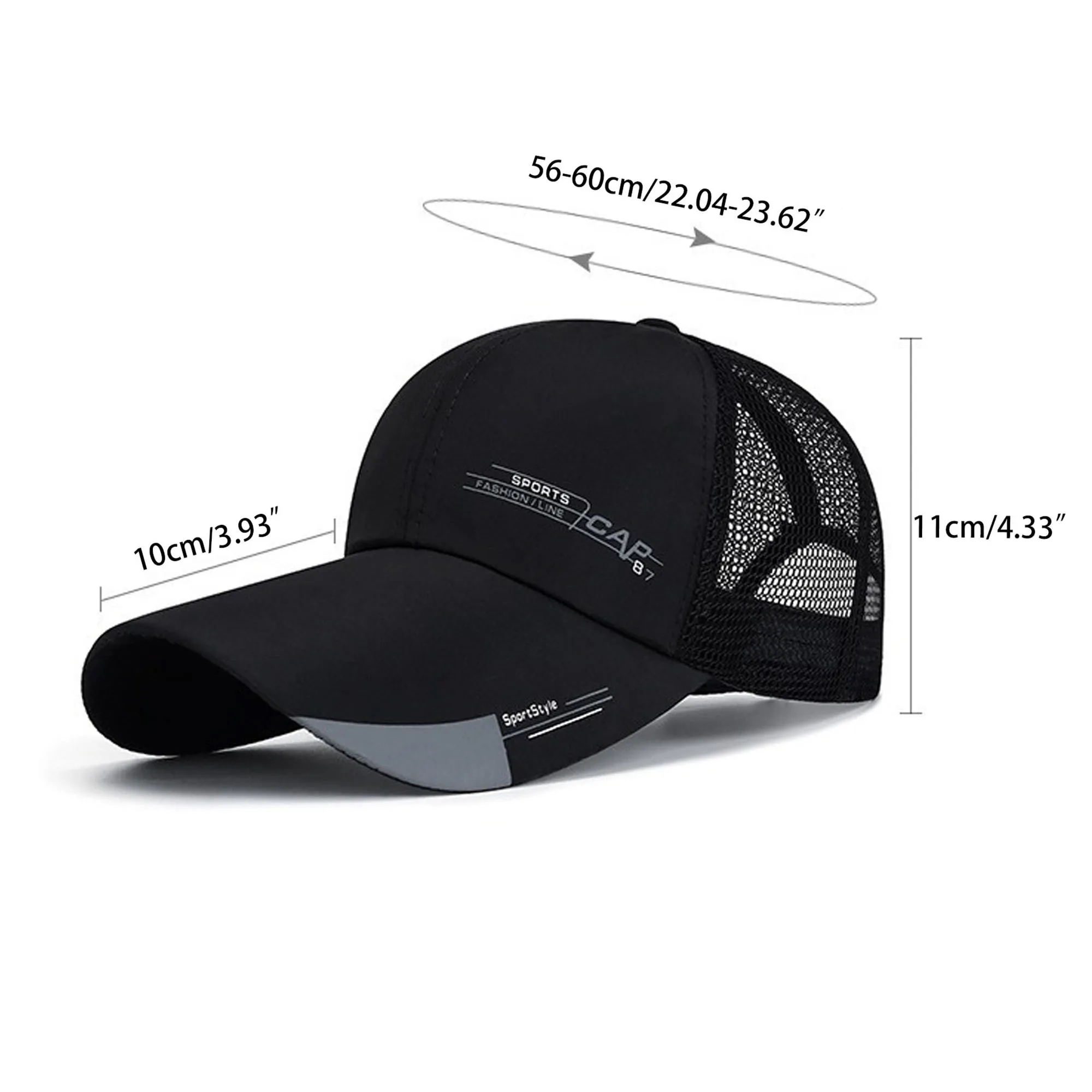 Mesh Breathable Sunshade Baseball Cap 3