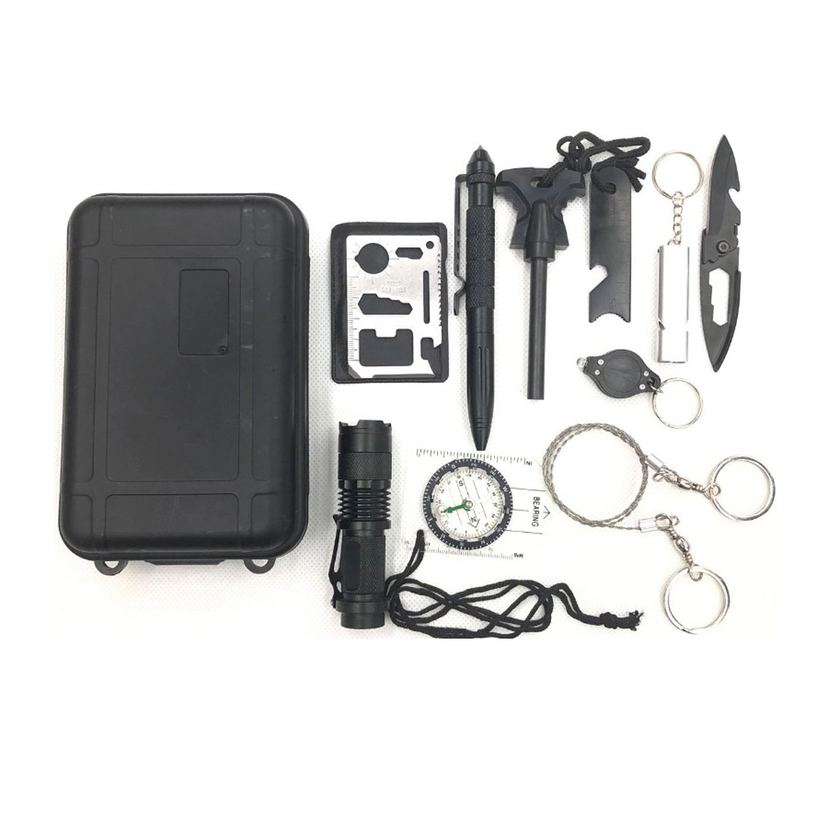 Camping Gear Tactical Survival Kit 14 in 1 3