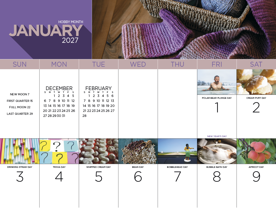 Good Value™ National Day - Spiral Calendar 58