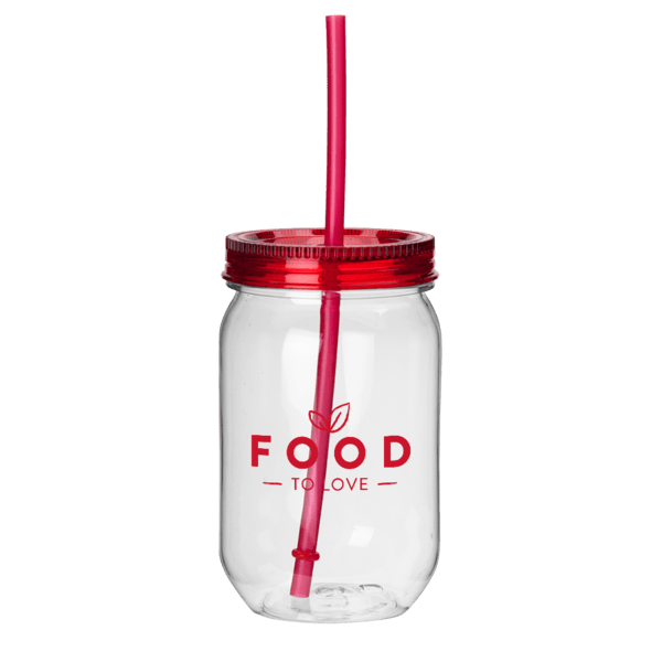 Fiesta Mason Jar Tumbler - 22 Oz. 4