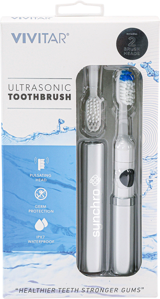 Vivitar® Sonic Ultra Travel Toothbrush 10