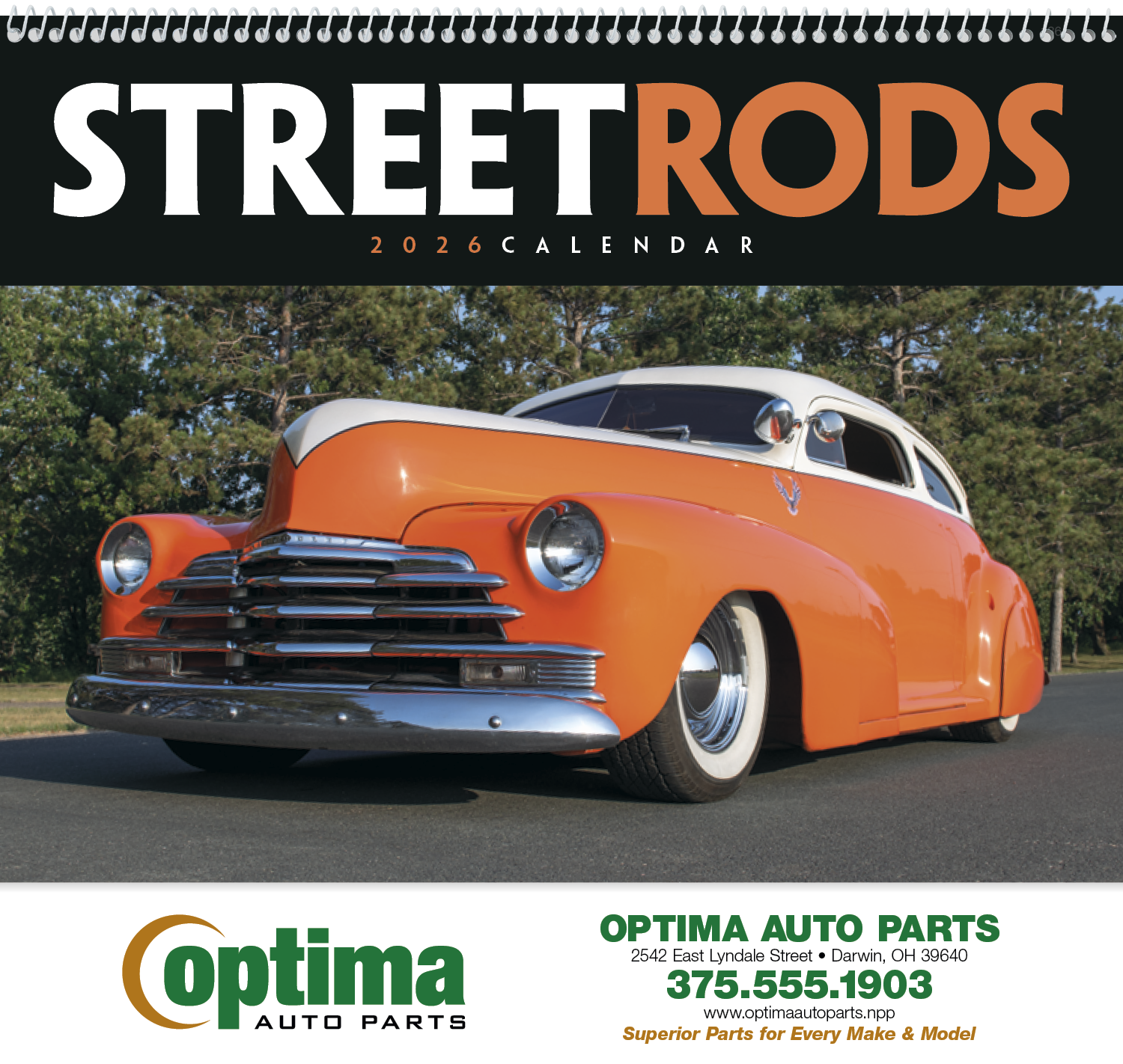 Triumph® Calendars Street Rods Calendar 2