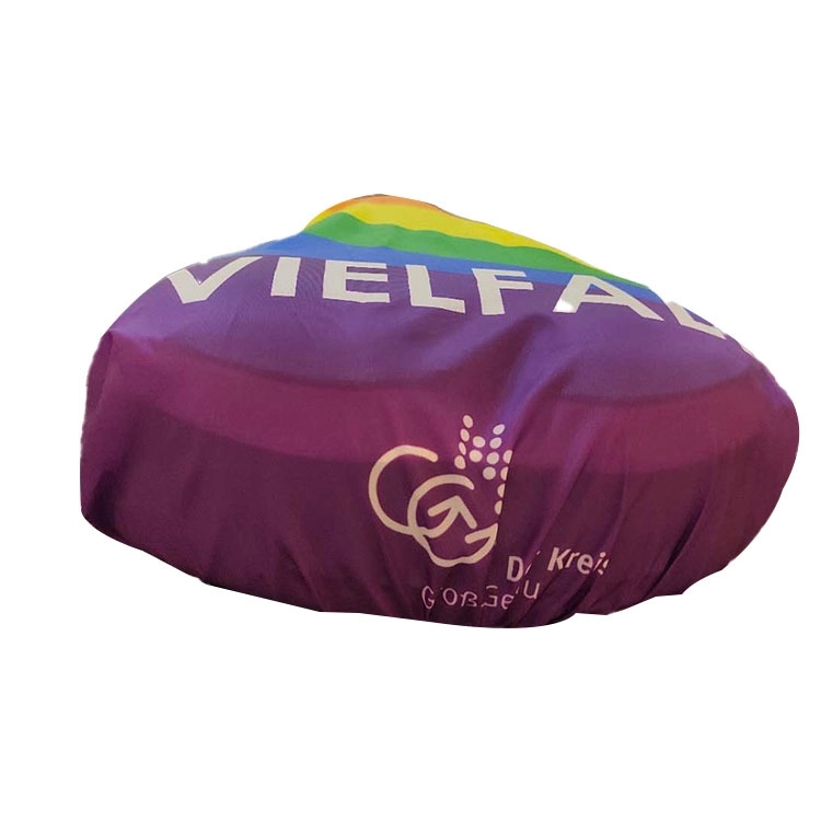 Rainbow 190T polyester Bicycle Seat Cover 4