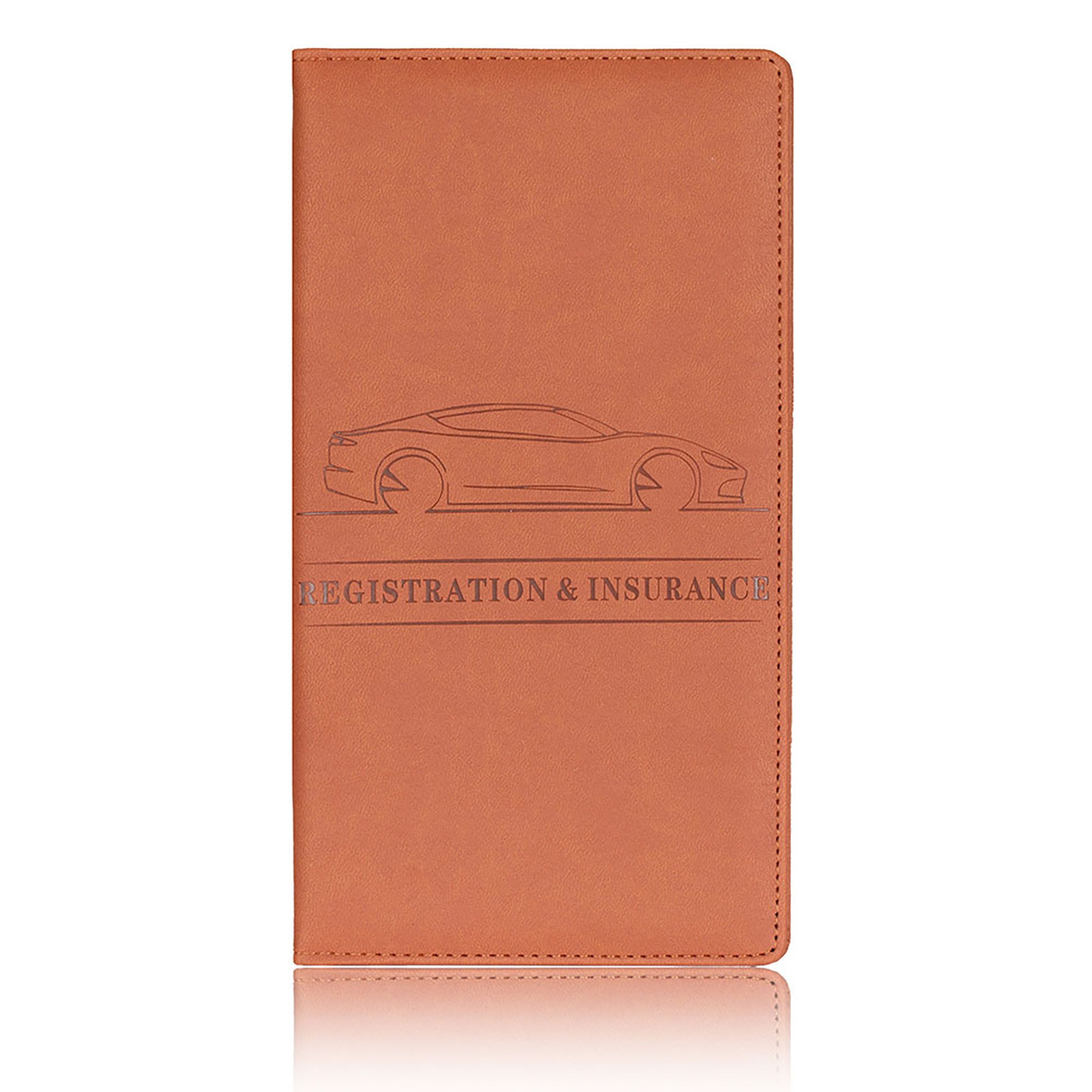Magnetic Car Travel Leather Document Case 3