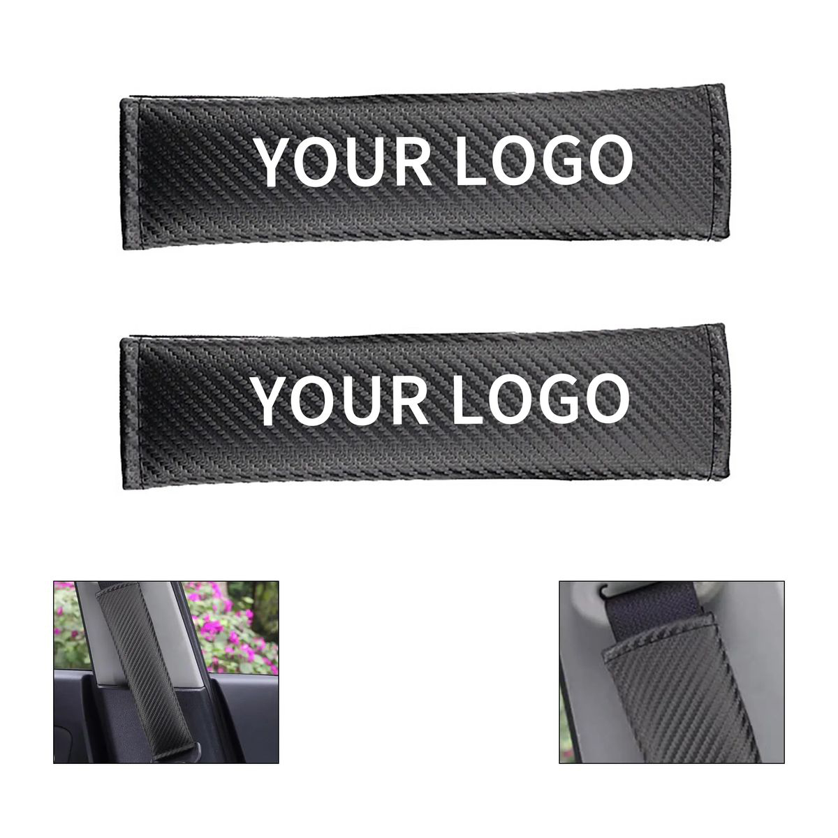 Leather Seatbelt Pad Protective Comfort 2