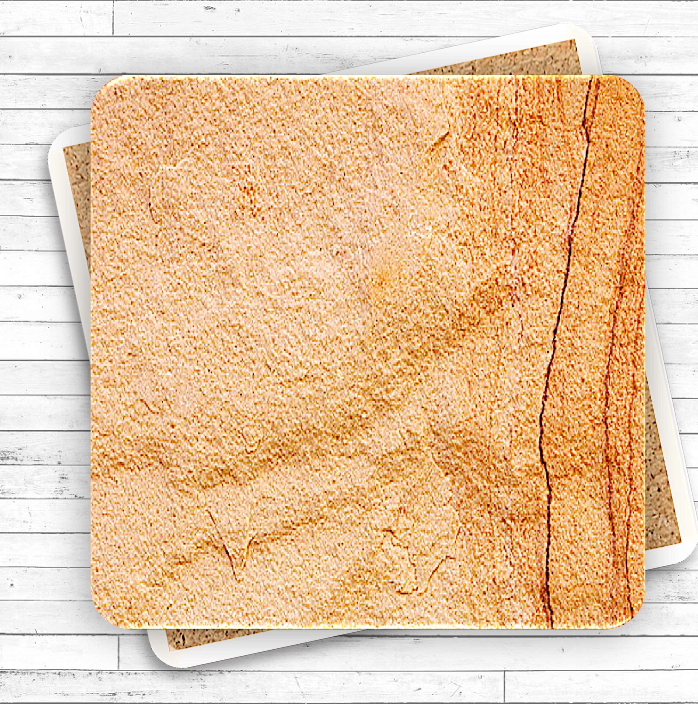 Faux Sandstone Printed Square Coaster 8