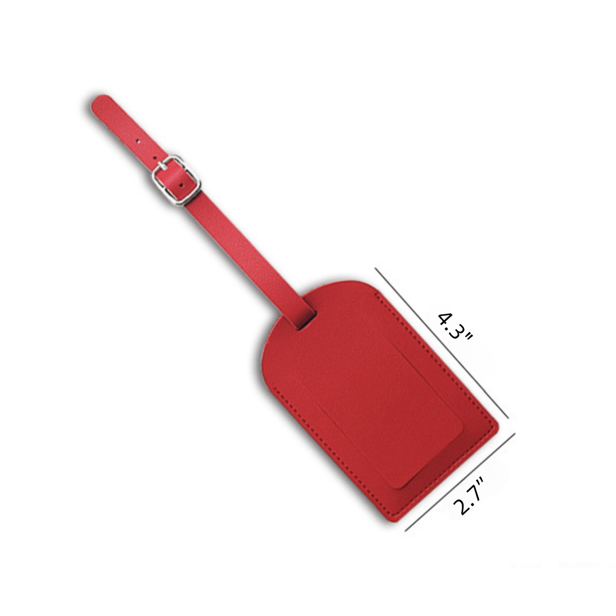 Personalized Travel Luggage Tag in PU Leather 2