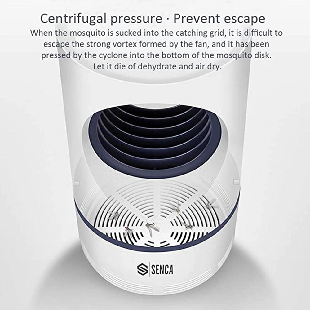 Solar Bug Zapper LED Light Insect Mosquito Killer Lamp 17
