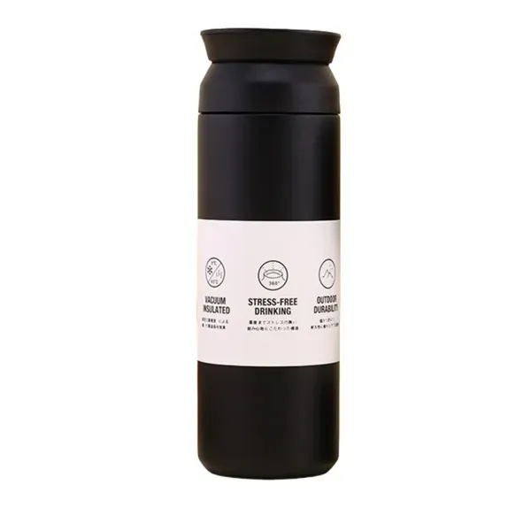 304 Stainless Steel Insulated Bottle with Handle or Flat-Lid, custom water bottle with logo imprint 4