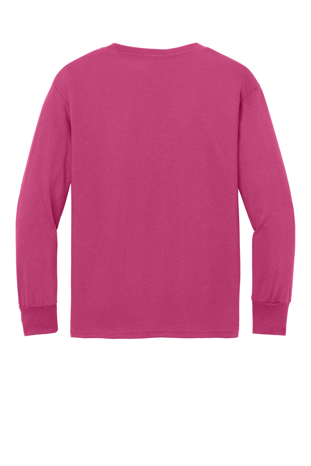 Port & Co Youth Long Sleeve Core Cotton Tee. PC54YLS 106