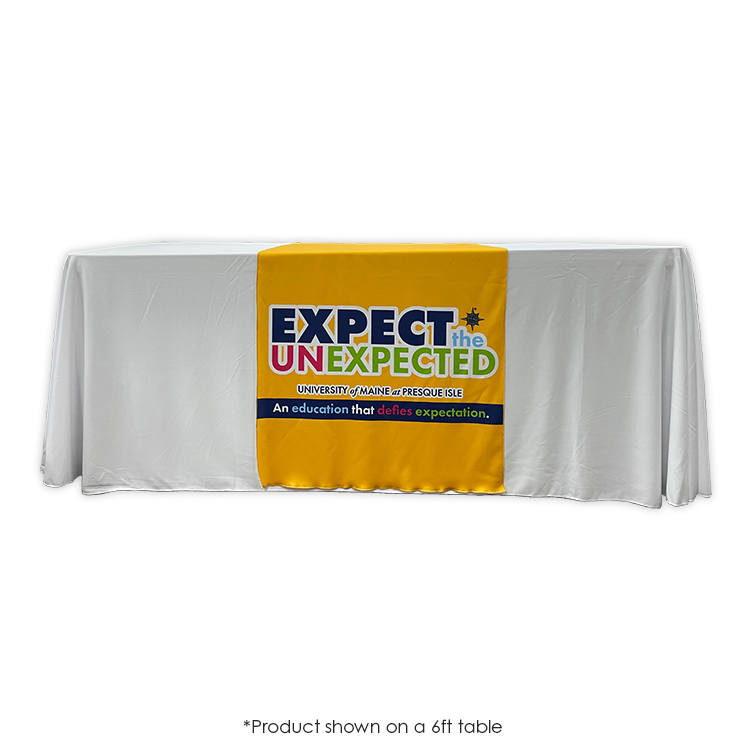 29 in. x 63 in. PolyKnit Table Runner (Dye Sub Full Cloth) 3