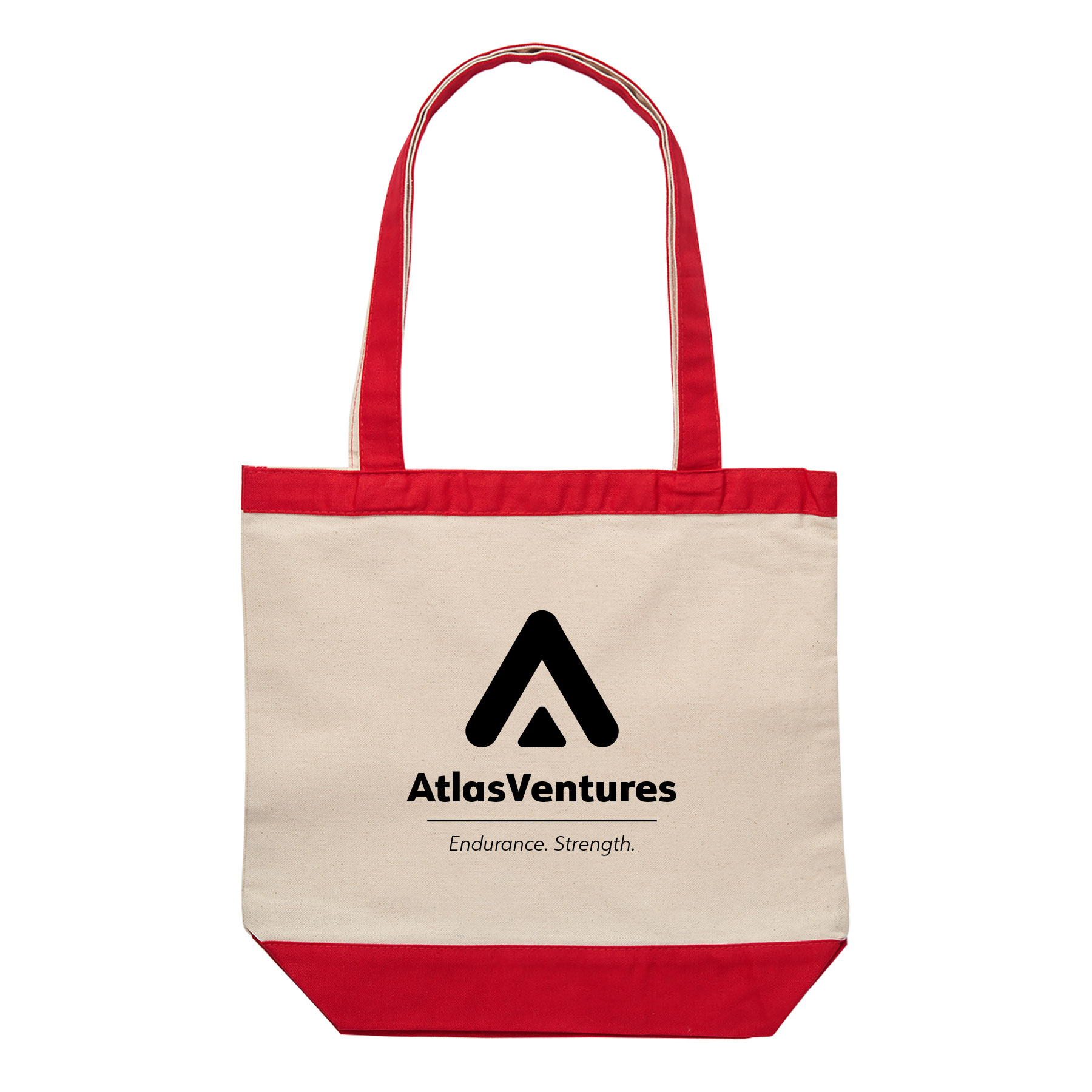 10 Oz. Cotton Canvas Tote Bag - 14 1/2" x 15 1/2" 1