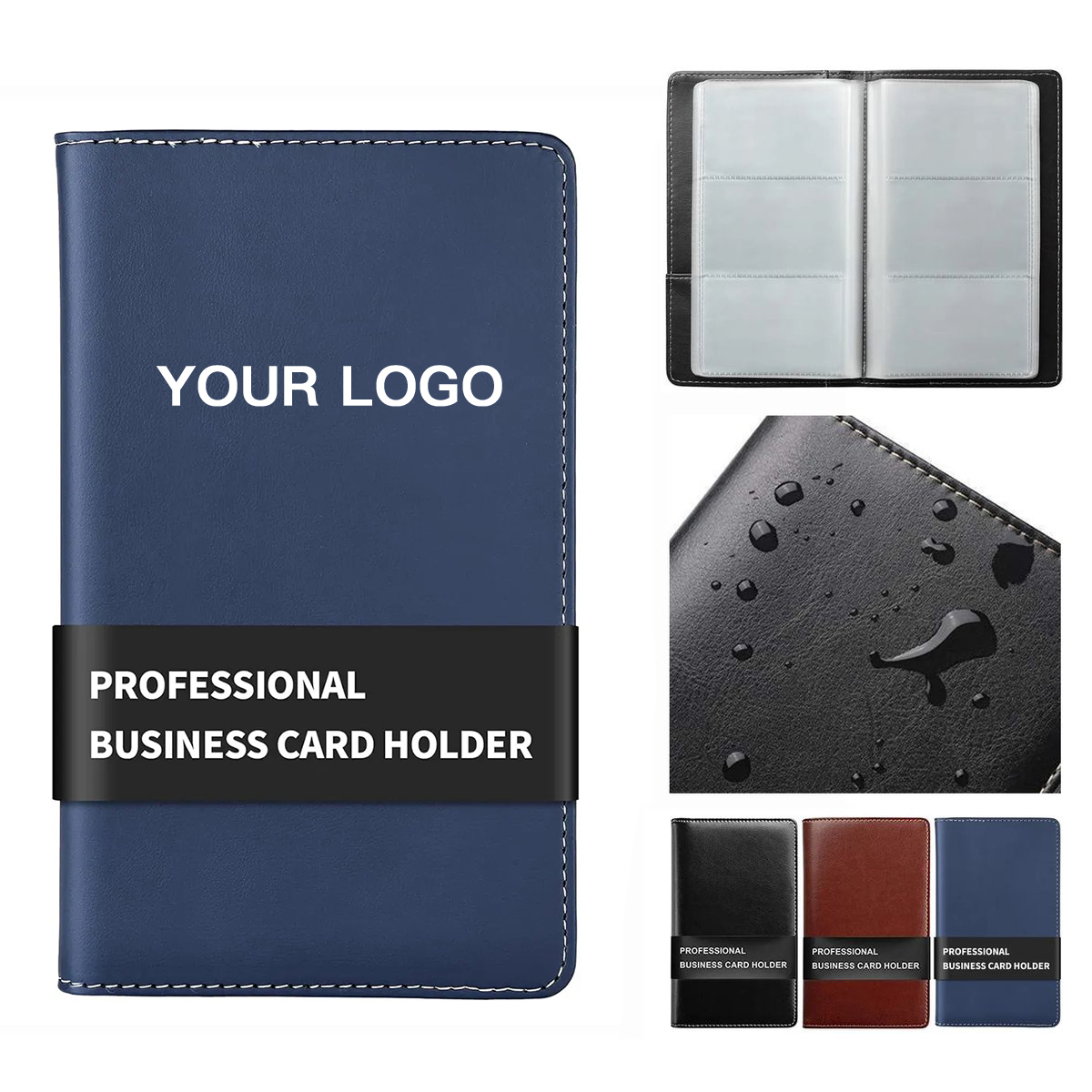 Portable Leather Card Holder For Daily Storage 2
