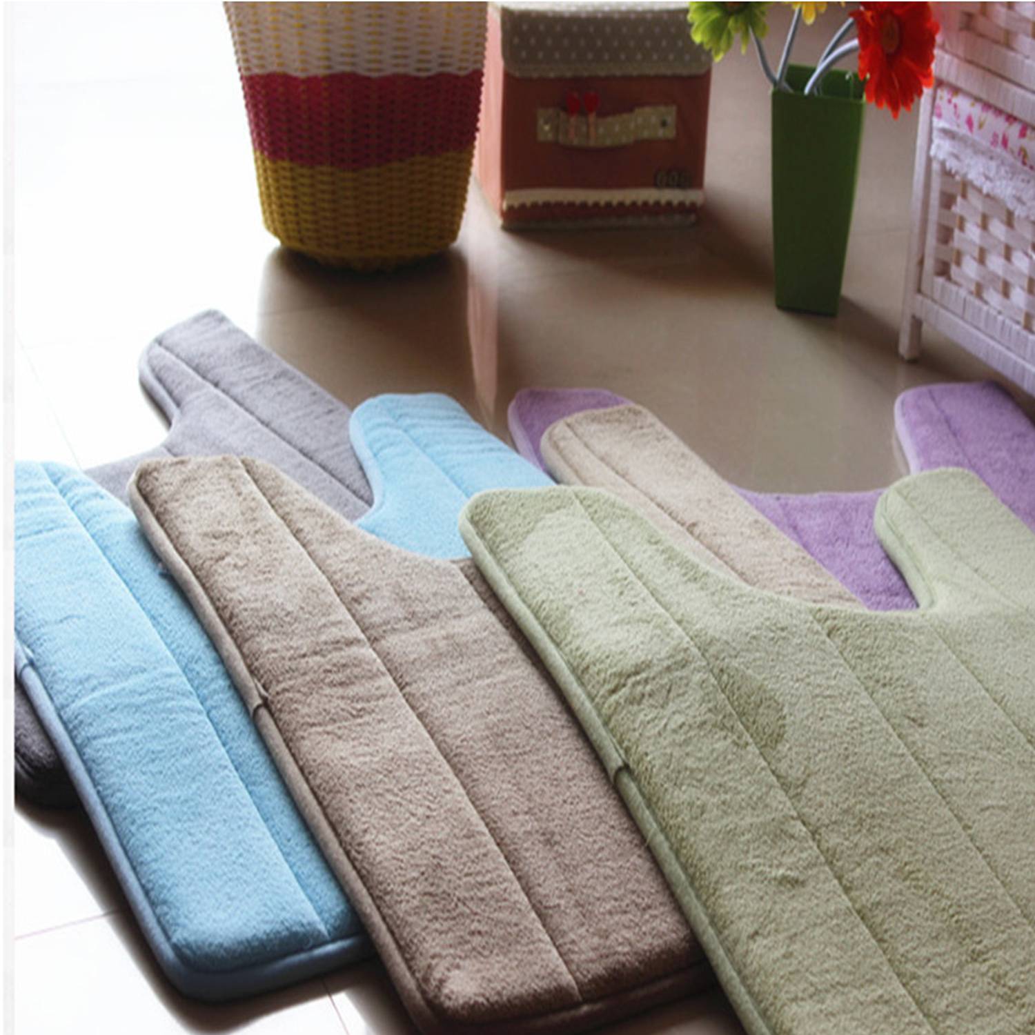 U-Shaped Non Slip Bathroom Floor Cushion 3