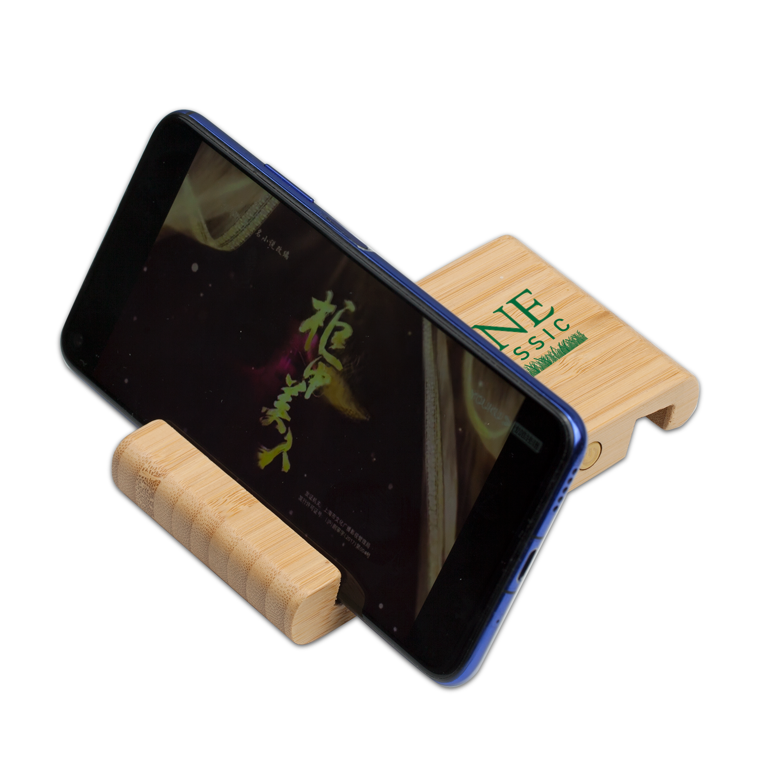 Rosebud Eco-Friendly 3-in-1, Phone Holder 5000mAh Power Bank and Wireless Charger 7