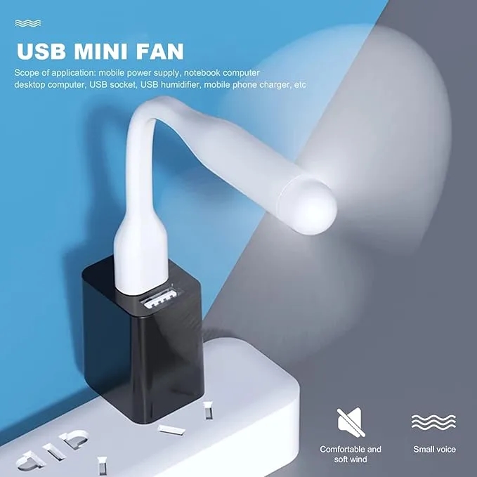 Portable Mini USB Flexible Fan 5