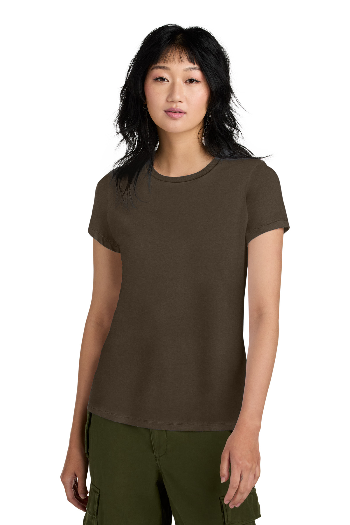 District Women's Perfect Weight Tee. DM104L 52