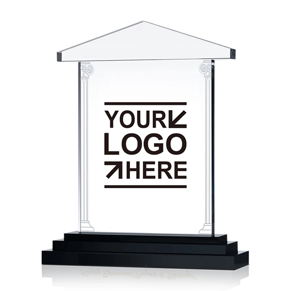 Custom Branded house shaped Award 2
