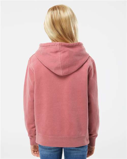 Youth Midweight Pigment-Dyed Hooded Sweatshirt - PRM1500Y 16
